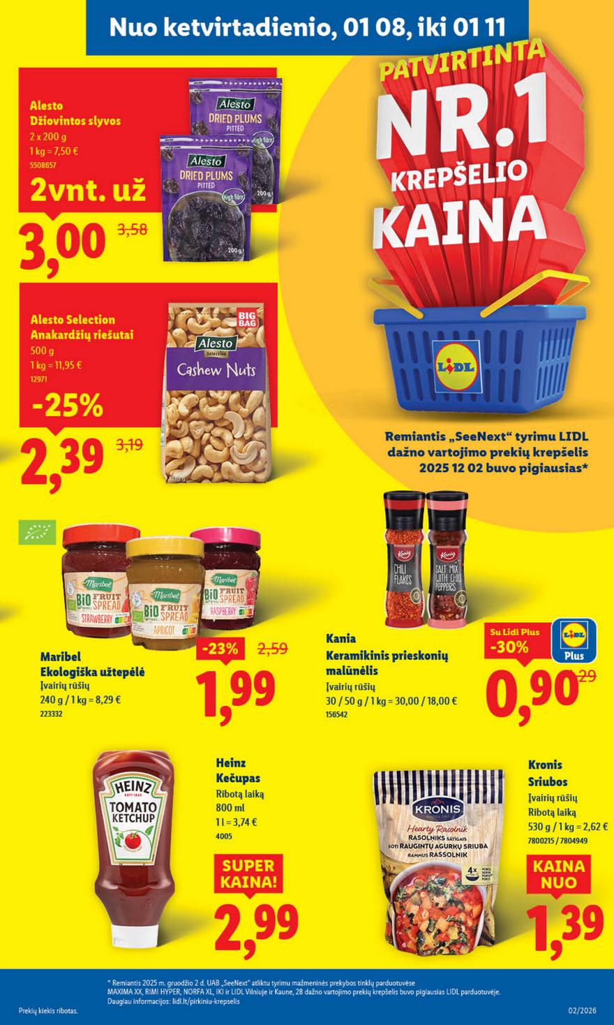 Lidl leidinys akcijos nuo 
  2026-01-05 iki 
  2026-01-11 | Leidinukas.lt puslapis 37