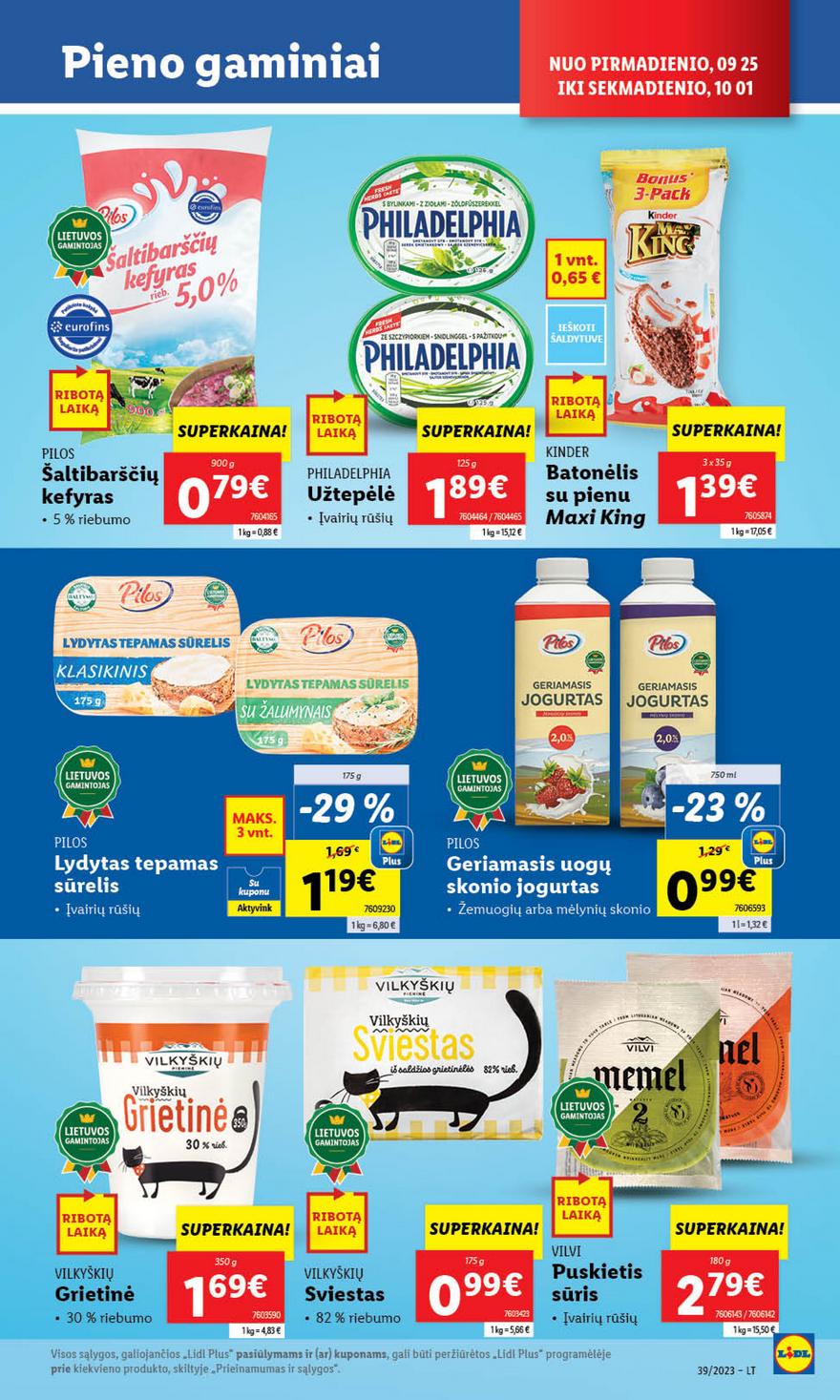 Lidl pasiūlymai akcijos nuo 
  2023-09-25 iki 
  2023-10-01 | Leidinukas.lt puslapis 20