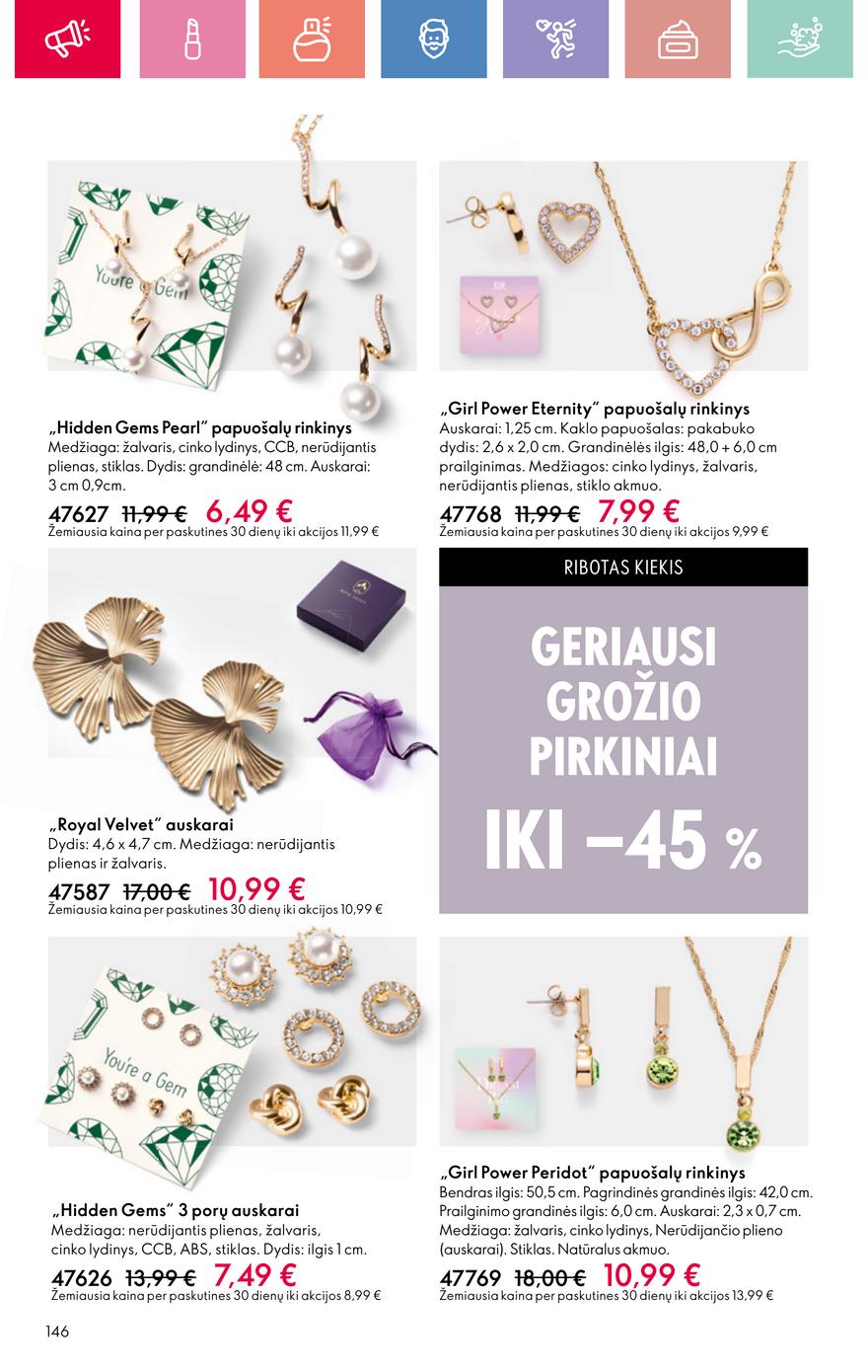 Oriflame katalogas akcijos nuo 
  2025-05-11 iki 
  2025-05-31 | Leidinukas.lt puslapis 146