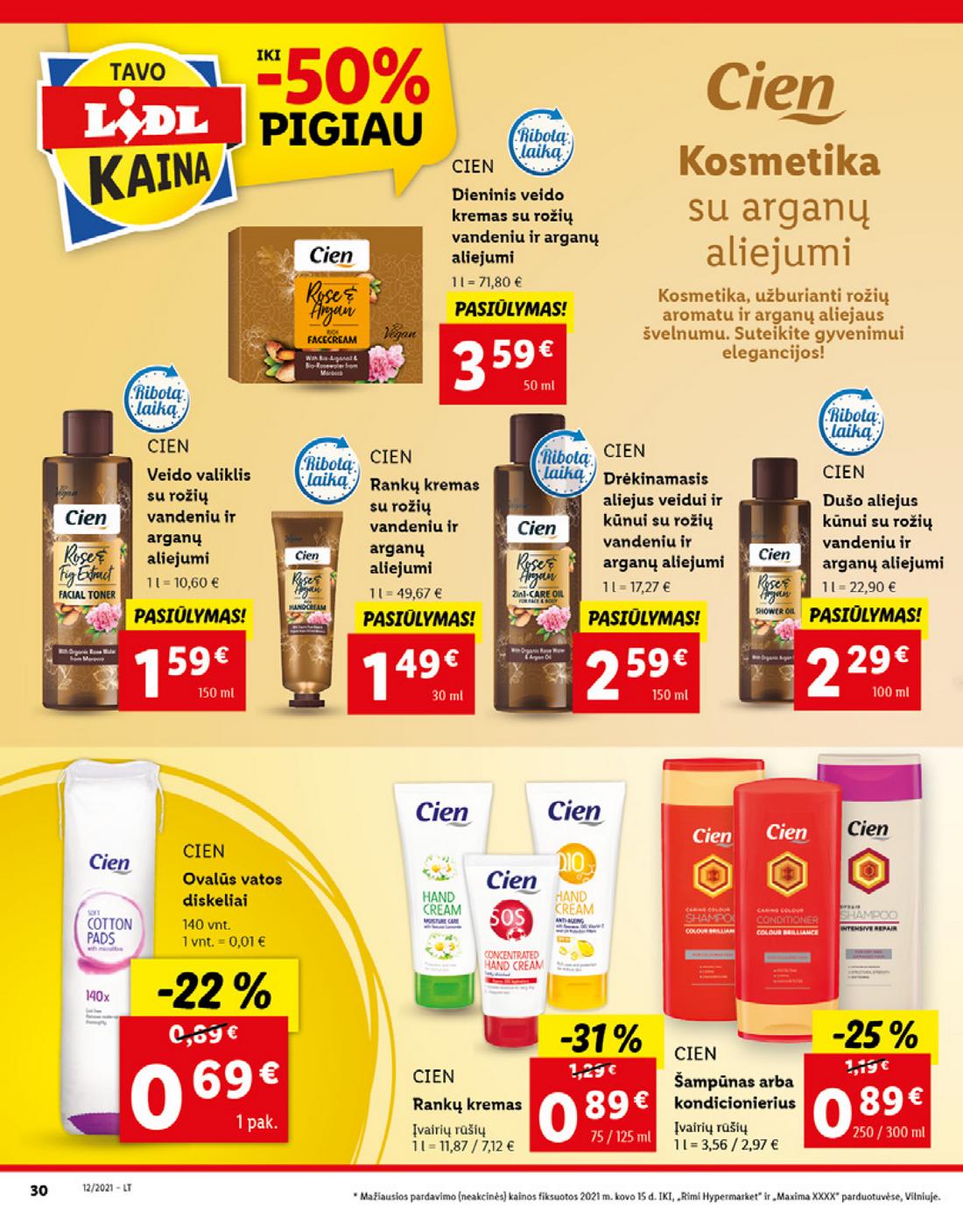 Lidl maisto prekių pasiūlymai akcijos nuo 
  2021-03-22 iki 
  2021-03-28 | Leidinukas.lt puslapis 30