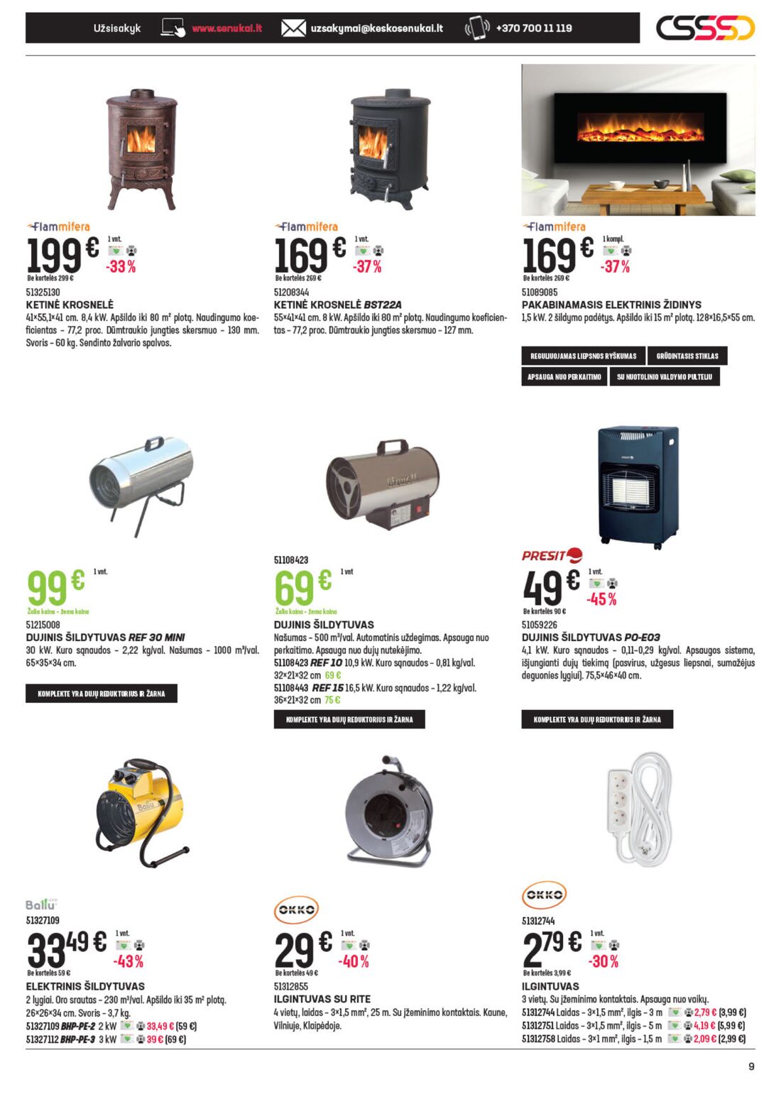 Senukai reklaminis leidinys akcijos nuo 
  2021-01-27 iki 
  2021-02-09 | Leidinukas.lt puslapis 9