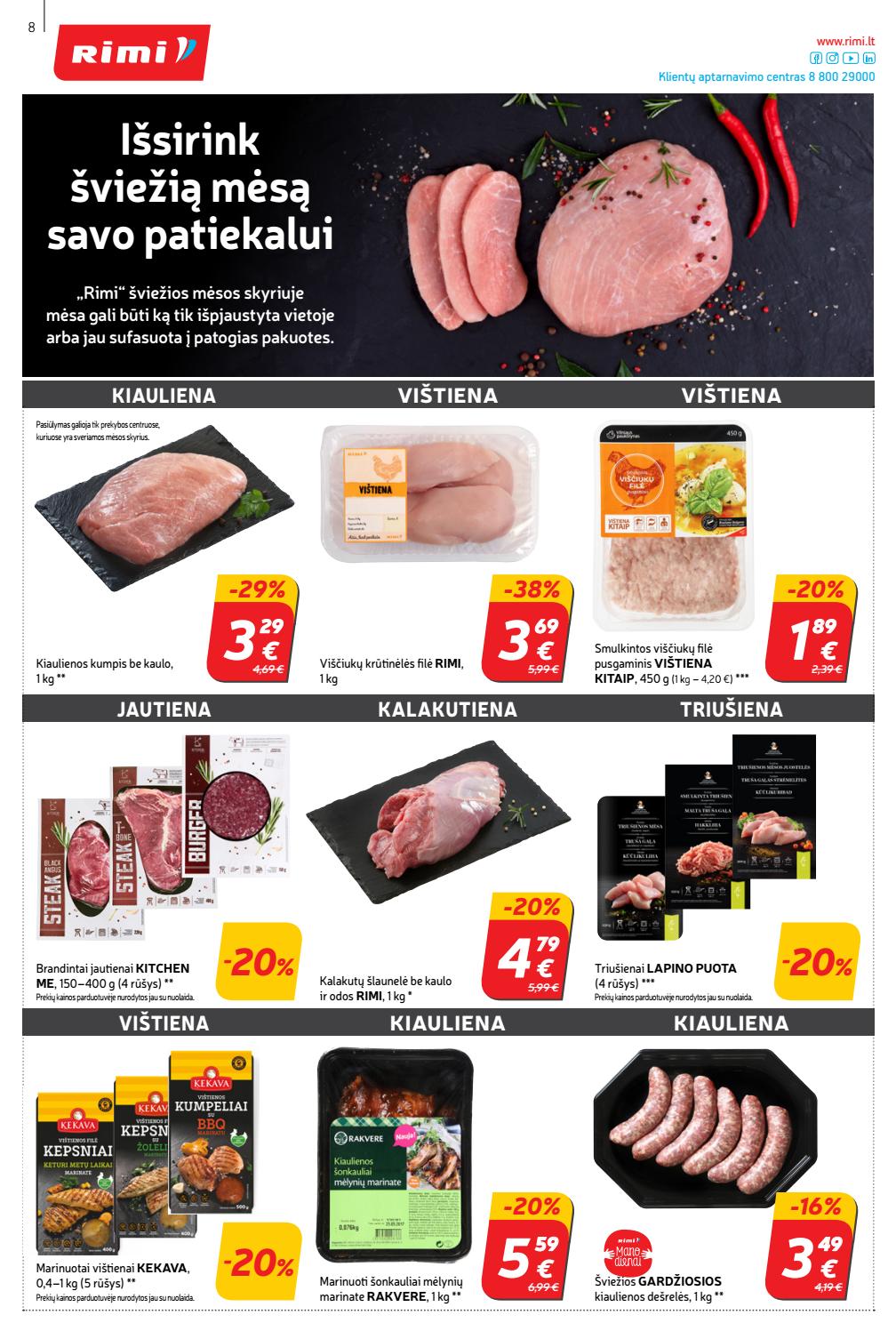 Rimi savaitinis leidinys akcijos nuo 
  2020-06-02 iki 
  2020-06-08 | Leidinukas.lt puslapis 8