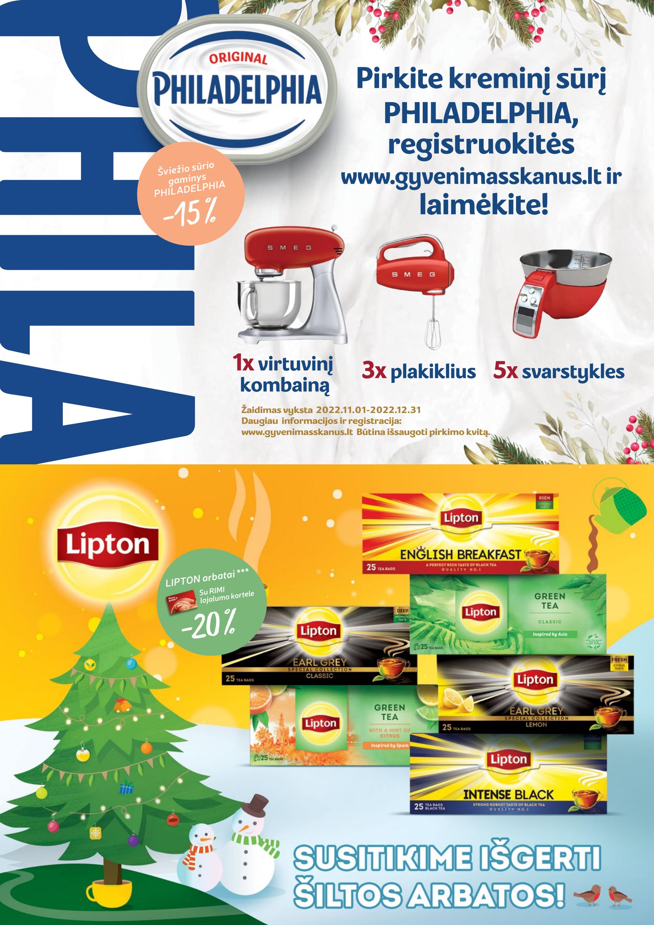 Rimi šventinis leidinys akcijos nuo
2022-12-01 iki
2023-01-01 | Leidinukas.lt puslapis 43