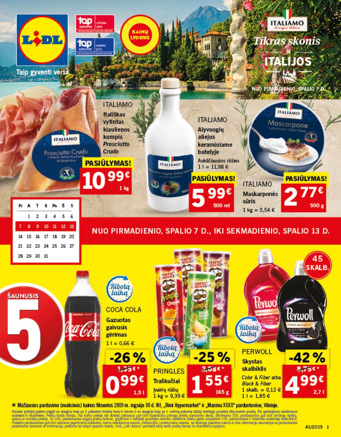 Lidl savaitinis leidinys akcijos nuo 
  2019-10-07 iki 
  2019-10-13 | Leidinukas.lt puslapis 1