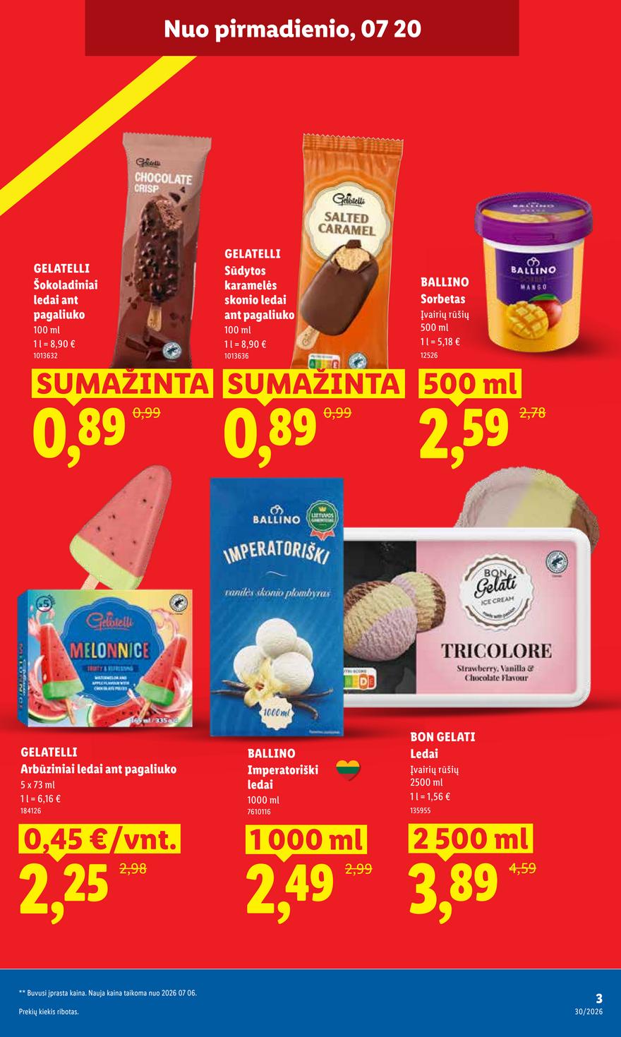 Lidl leidinys akcijos nuo 
  2026-07-20 iki 
  2026-07-26 | Leidinukas.lt puslapis 3