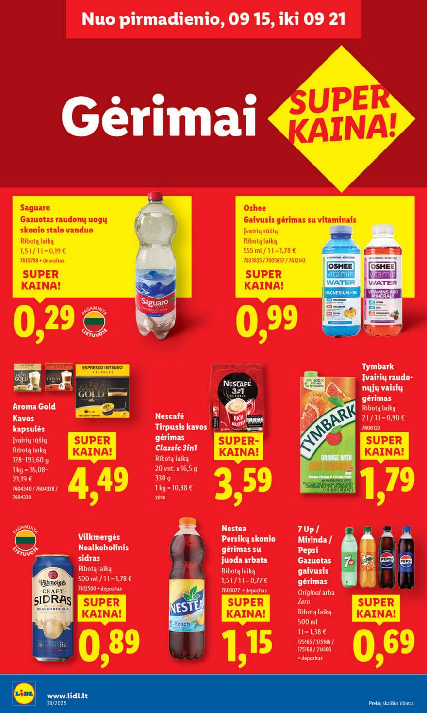 Lidl leidinys akcijos nuo 
  2025-09-15 iki 
  2025-09-21 | Leidinukas.lt puslapis 30