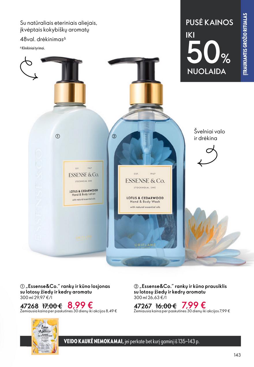 Oriflame katalogas akcijos nuo 
  2026-04-22 iki 
  2026-05-12 | Leidinukas.lt puslapis 143