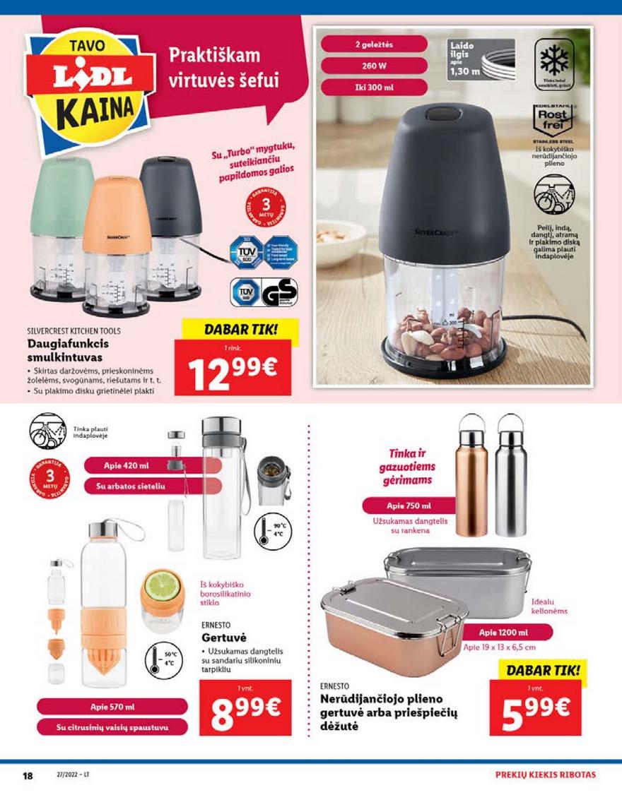 Ldil ne maisto leidinys akcijos nuo 
  2022-07-04 iki 
  2022-07-10 | Leidinukas.lt puslapis 18