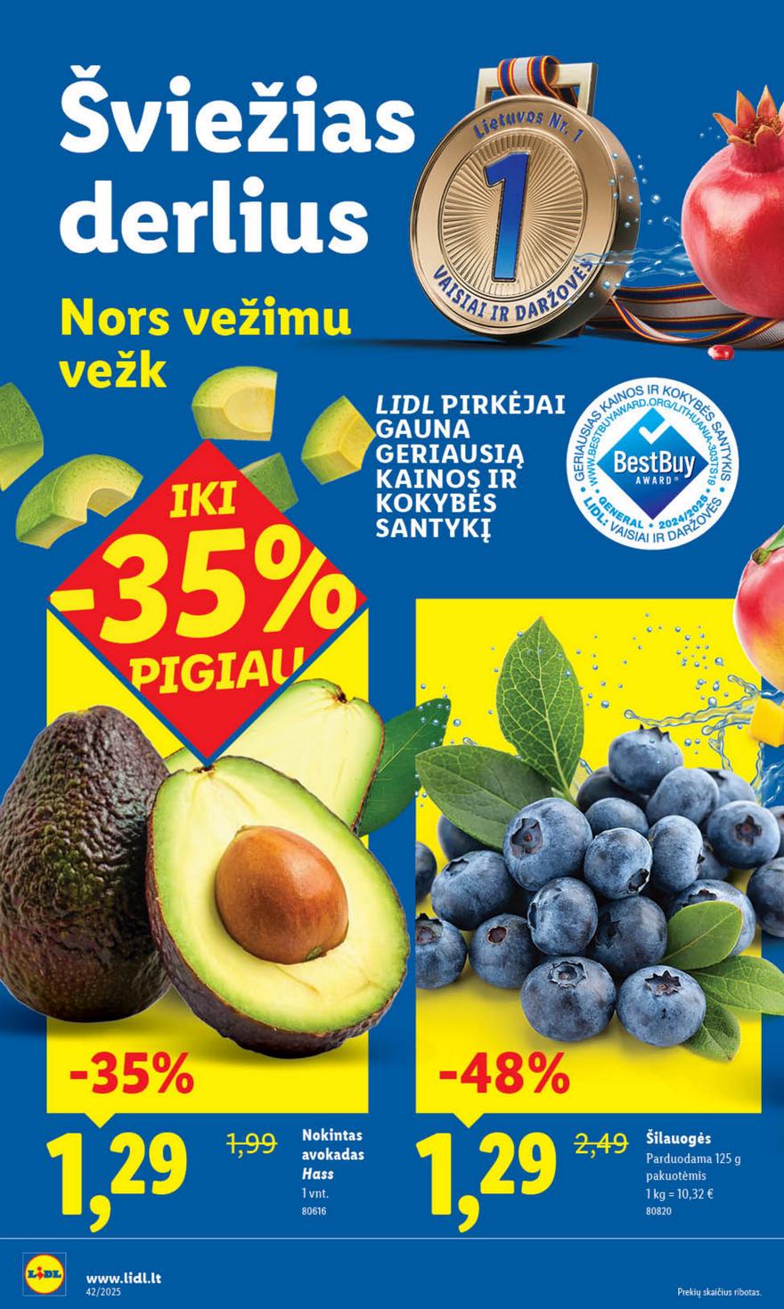 Lidl leidinys naujas akcijos nuo 
  2025-10-13 iki 
  2025-10-19 | Leidinukas.lt puslapis 6