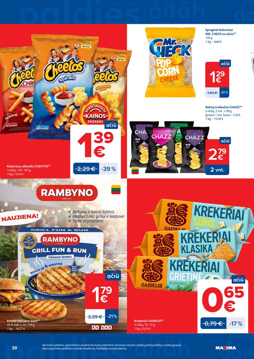 Maxima leidinys akcijos nuo 
  2026-07-14 iki 
  2026-07-20 | Leidinukas.lt puslapis 30