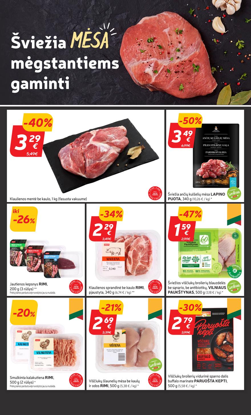 Rimi savaitinis leidinys 9 akcijos nuo 
  2025-02-25 iki 
  2025-03-03 | Leidinukas.lt puslapis 6