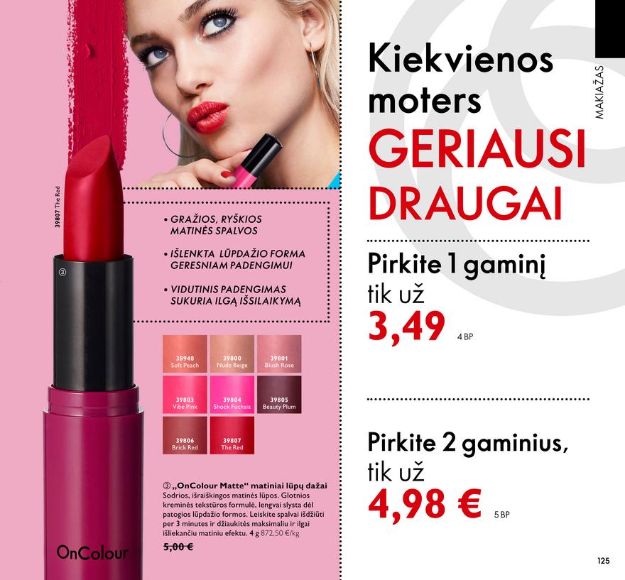 Oriflame katalogas akcijos nuo 
  2021-12-01 iki 
  2021-12-31 | Leidinukas.lt puslapis 125
