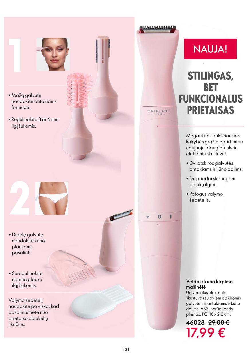 Oriflame katalogas akcijos nuo 
  2022-10-05 iki 
  2022-10-25 | Leidinukas.lt puslapis 131