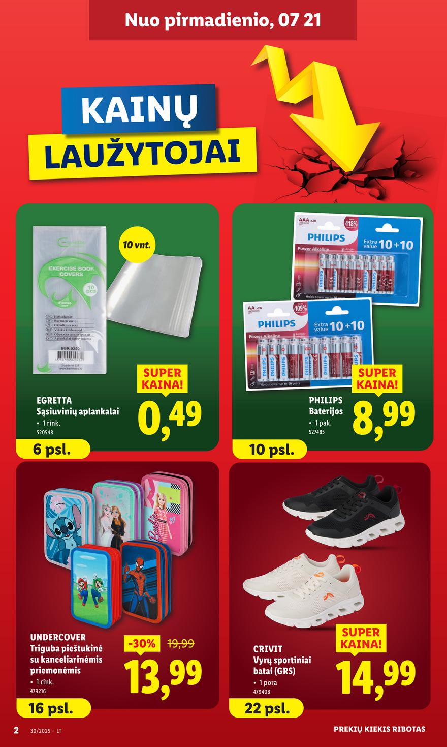 Lidl ne maisto leidinys akcijos nuo 
  2025-07-21 iki 
  2025-07-27 | Leidinukas.lt puslapis 2