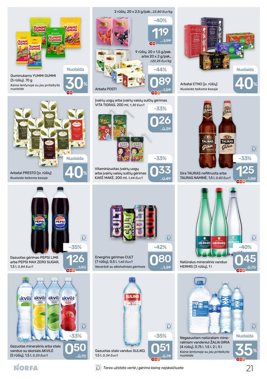 Norfos leidinys akcijos nuo 
  2026-01-22 iki 
  2026-02-04 | Leidinukas.lt puslapis 21