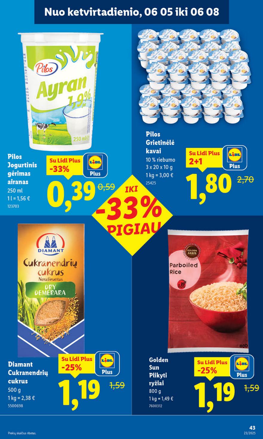 Lidl savaitinis leidinys akcijos nuo 
  2025-06-02 iki 
  2025-06-08 | Leidinukas.lt puslapis 53