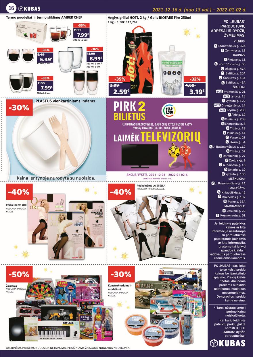 Kubas leidinys akcijos nuo 
  2021-12-16 iki 
  2022-01-02 | Leidinukas.lt puslapis 16