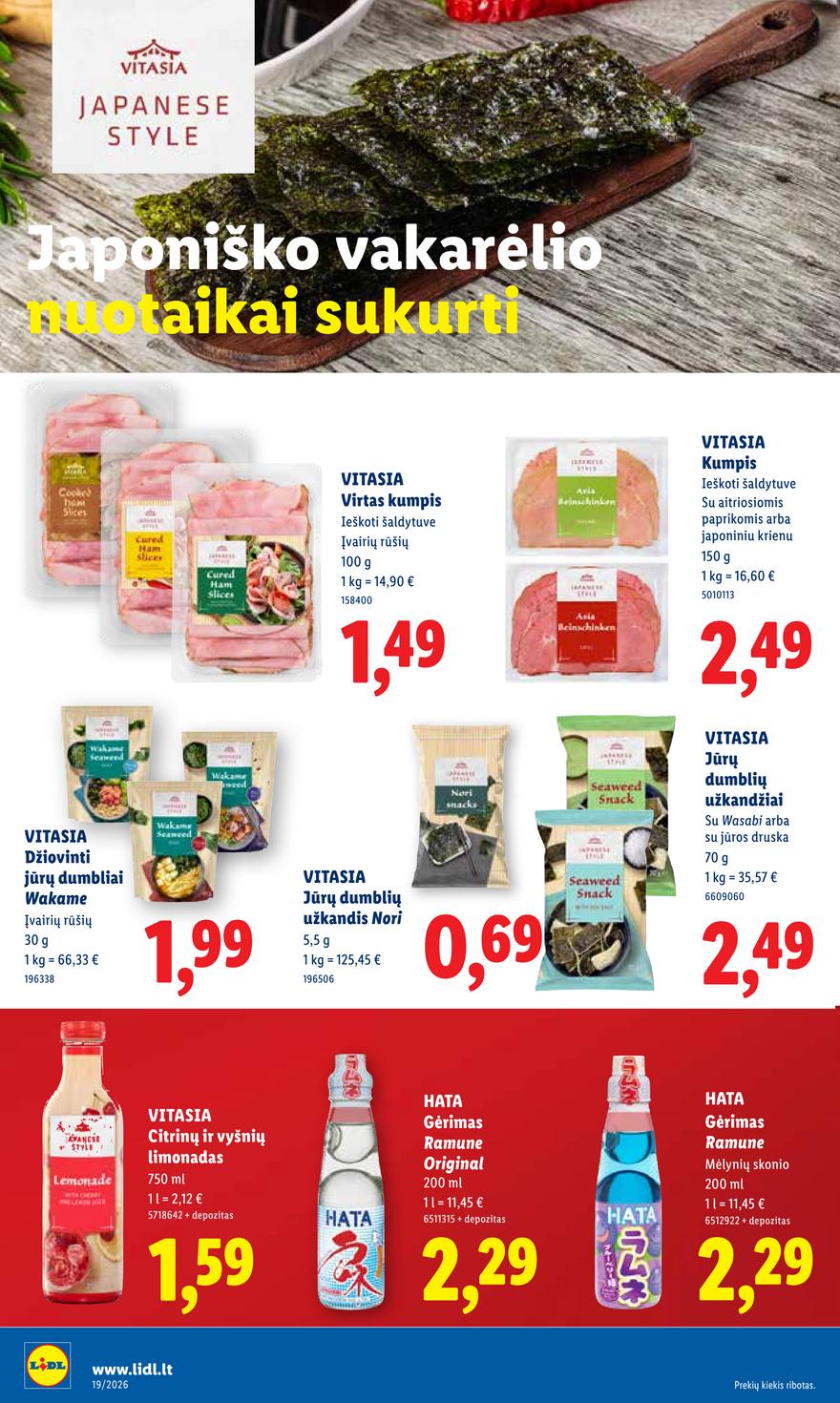 Lidl leidinys akcijos nuo 
  2026-05-04 iki 
  2026-05-10 | Leidinukas.lt puslapis 14
