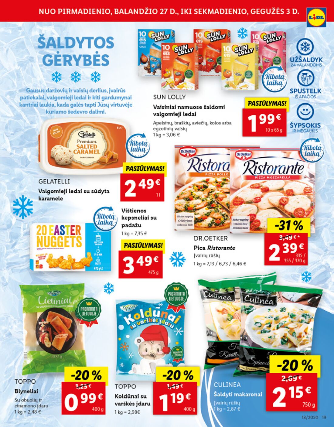 Lidl savaitinis leidinys akcijos nuo 
  2020-04-27 iki 
  2020-05-03 | Leidinukas.lt puslapis 19