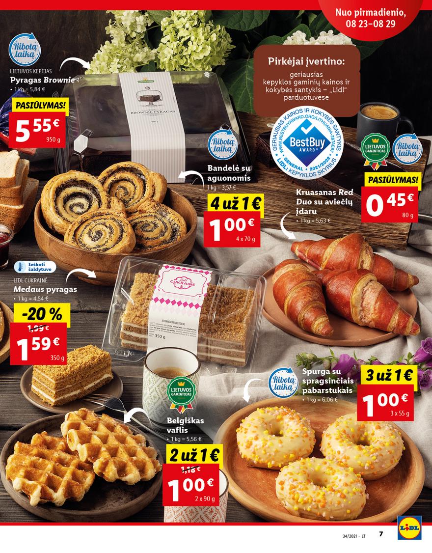Lidl maisto prekių pasiūlymai akcijos nuo 
  2021-08-23 iki 
  2021-08-29 | Leidinukas.lt puslapis 7