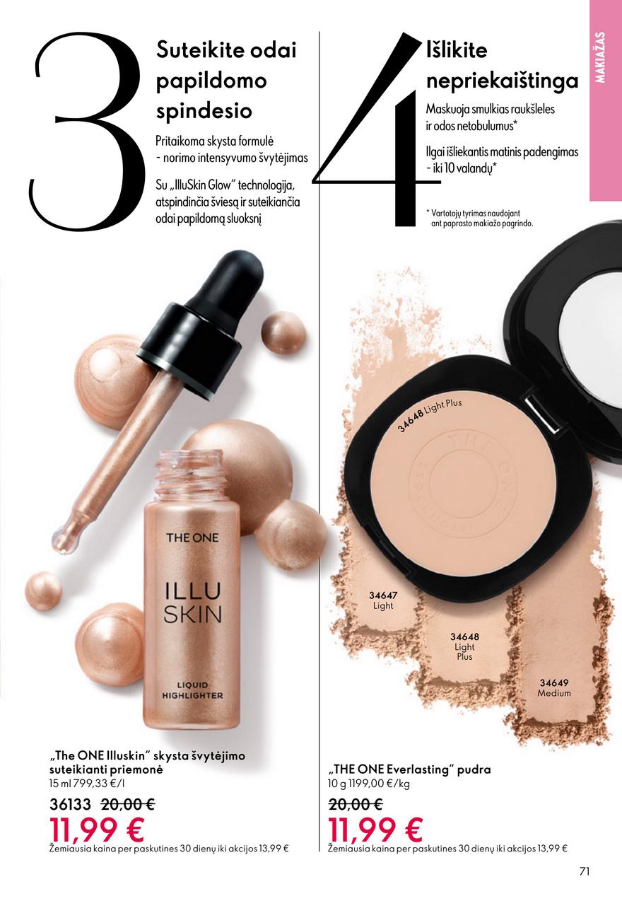 Oriflame katalogas akcijos nuo 
  2026-06-03 iki 
  2026-06-23 | Leidinukas.lt puslapis 71