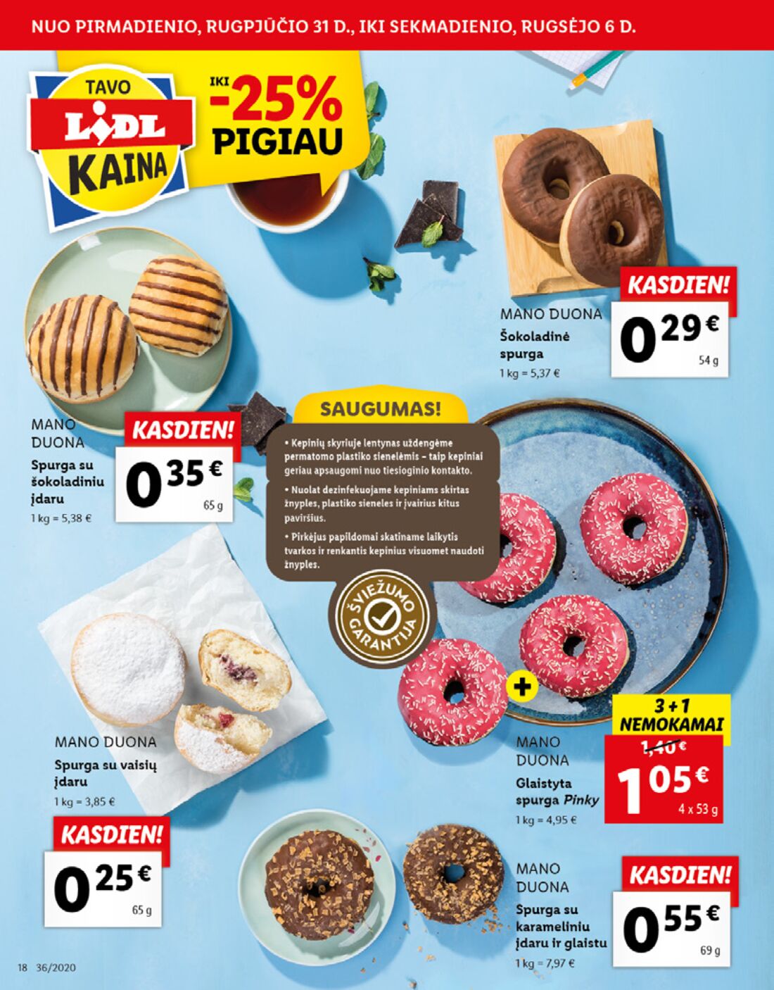 Lidl savaitinis leidinys akcijos nuo 
  2020-08-31 iki 
  2020-09-06 | Leidinukas.lt puslapis 18
