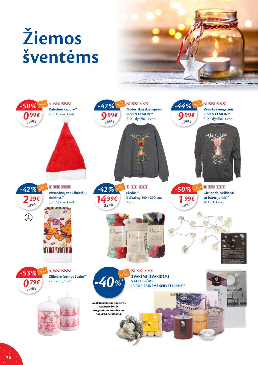 Maxima kaininis leidinys akcijos nuo 
  2021-11-30 iki 
  2021-12-06 | Leidinukas.lt puslapis 26