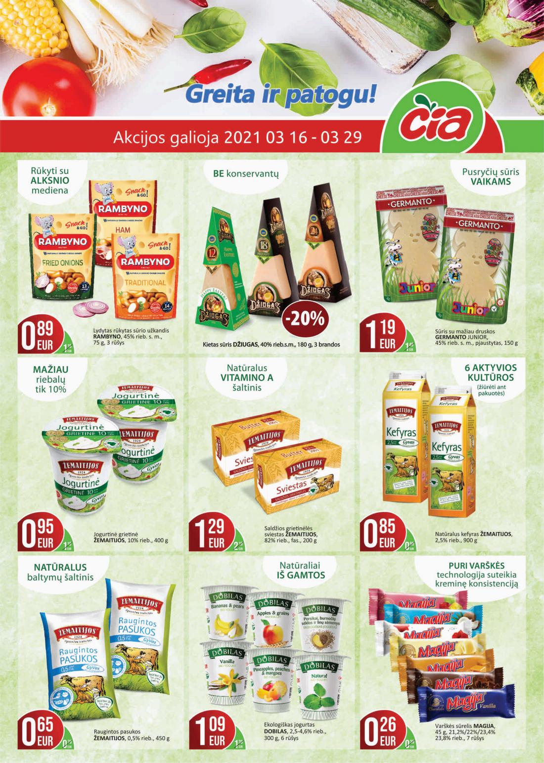 Čia market leidinys akcijos nuo 
  2021-03-16 iki 
  2021-03-29 | Leidinukas.lt puslapis 1