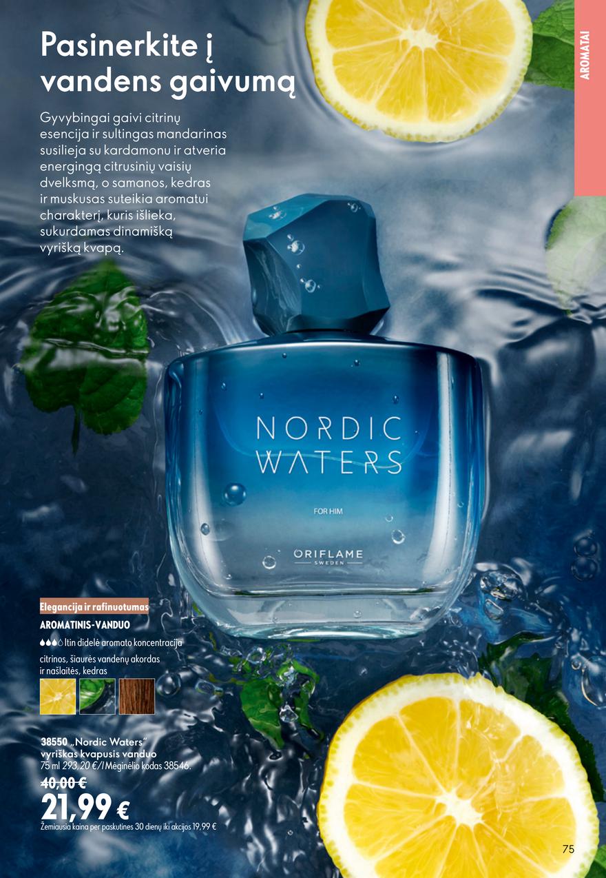 Oriflame katalogas akcijos nuo 
  2026-07-15 iki 
  2026-08-04 | Leidinukas.lt puslapis 75