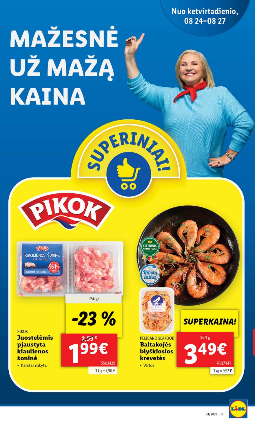 Lidl pasiūlymai akcijos nuo 
  2023-08-21 iki 
  2023-08-27 | Leidinukas.lt puslapis 13