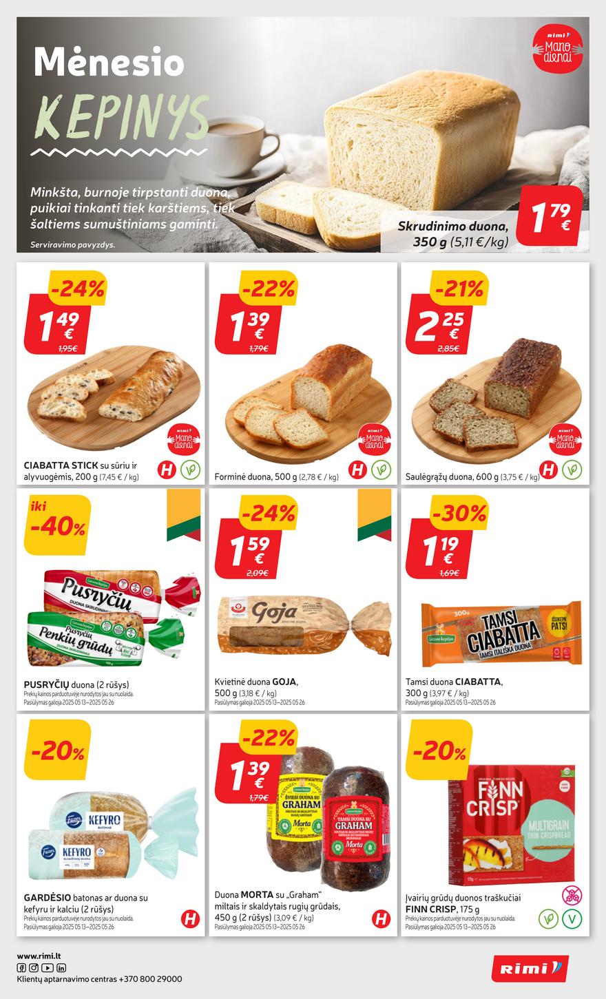 Rimi leidinys 21 akcijos nuo 
  2025-05-20 iki 
  2025-05-26 | Leidinukas.lt puslapis 17
