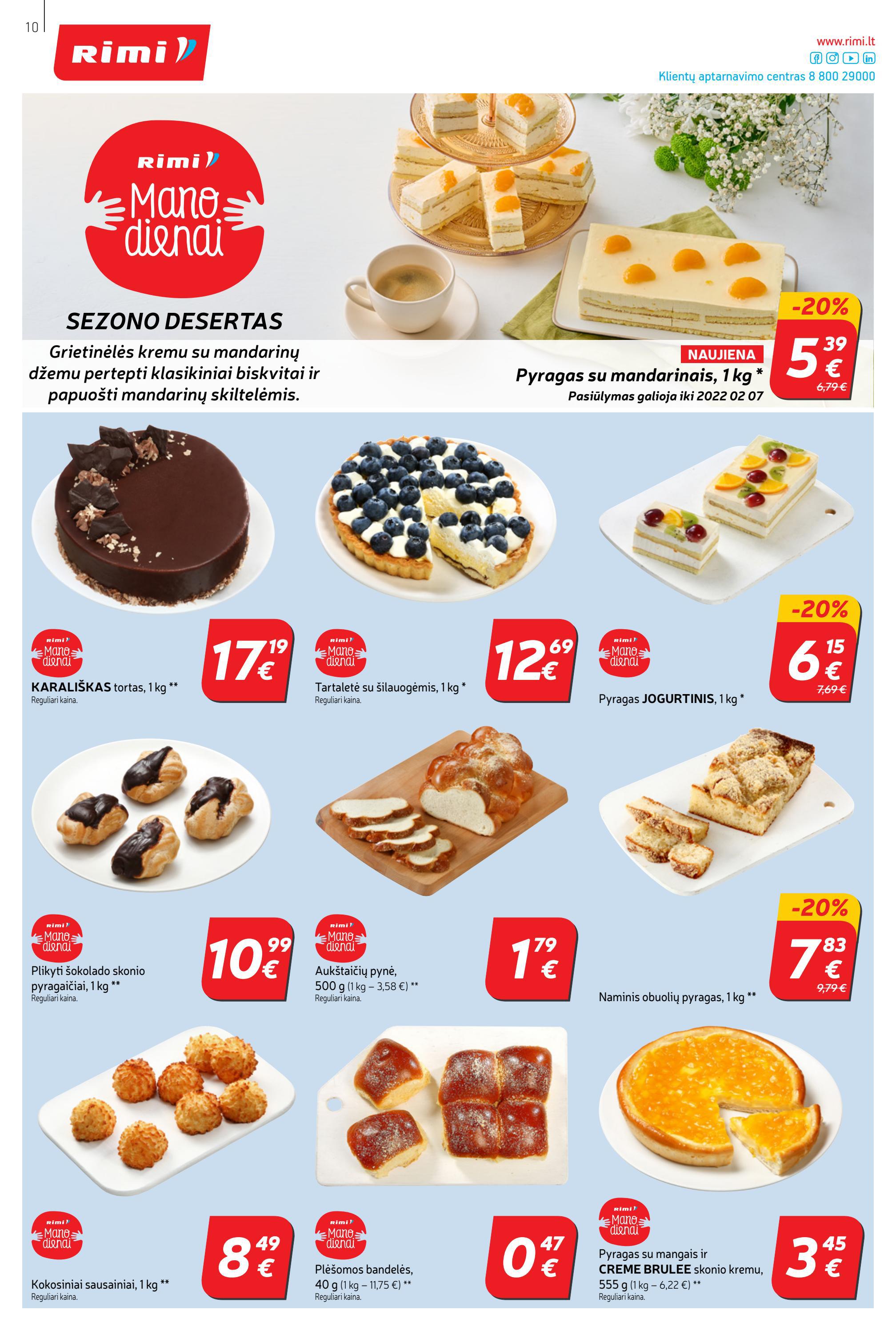 Rimi savaitinis leidinys akcijos nuo 
  2022-01-18 iki 
  2022-01-24 | Leidinukas.lt puslapis 10