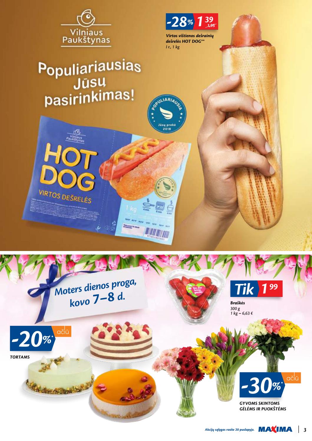 Maxima kaininis leidinys akcijos nuo 
  2020-03-03 iki 
  2020-03-09 | Leidinukas.lt puslapis 3