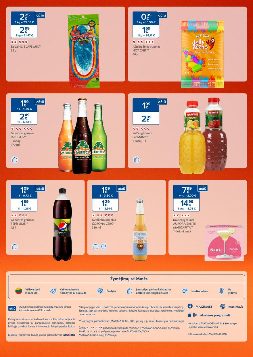Maxima meksikos leidinys akcijos nuo 
  2024-07-02 iki 
  2024-07-29 | Leidinukas.lt puslapis 9