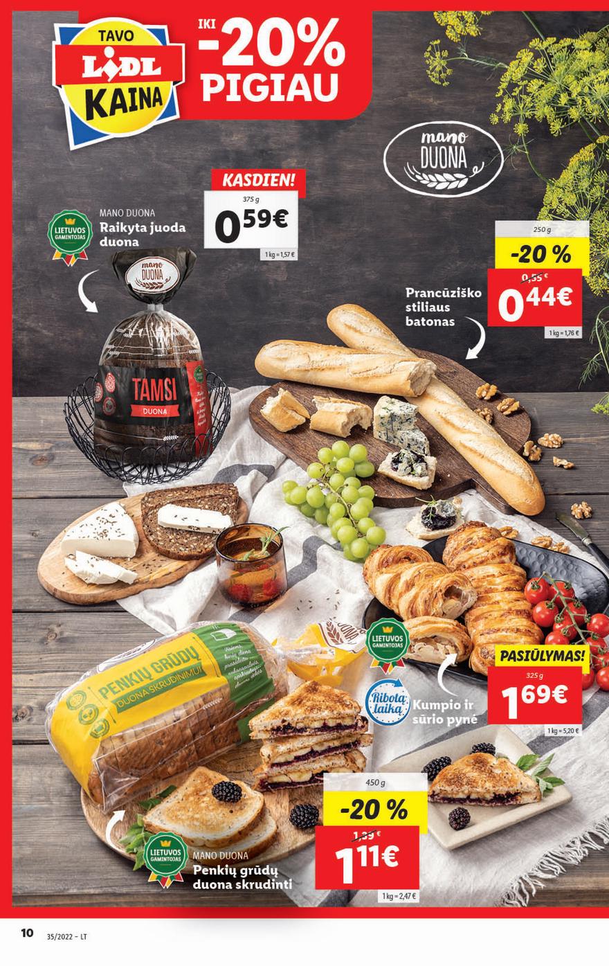 Ldil maisto leidinys akcijos nuo 
  2022-08-29 iki 
  2022-09-04 | Leidinukas.lt puslapis 10