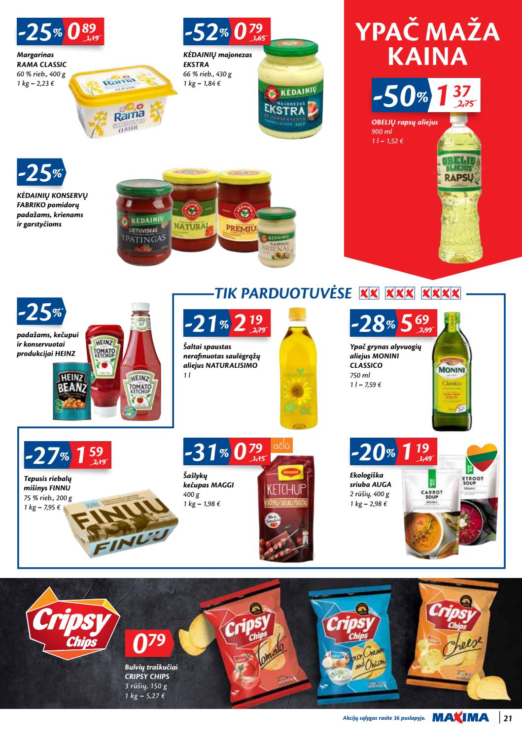 Maxima kaininis leidinys akcijos nuo 
  2020-06-30 iki 
  2020-07-06 | Leidinukas.lt puslapis 21