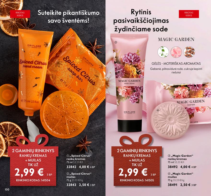 Oriflame katalogas akcijos nuo 
  2021-12-01 iki 
  2021-12-31 | Leidinukas.lt puslapis 100