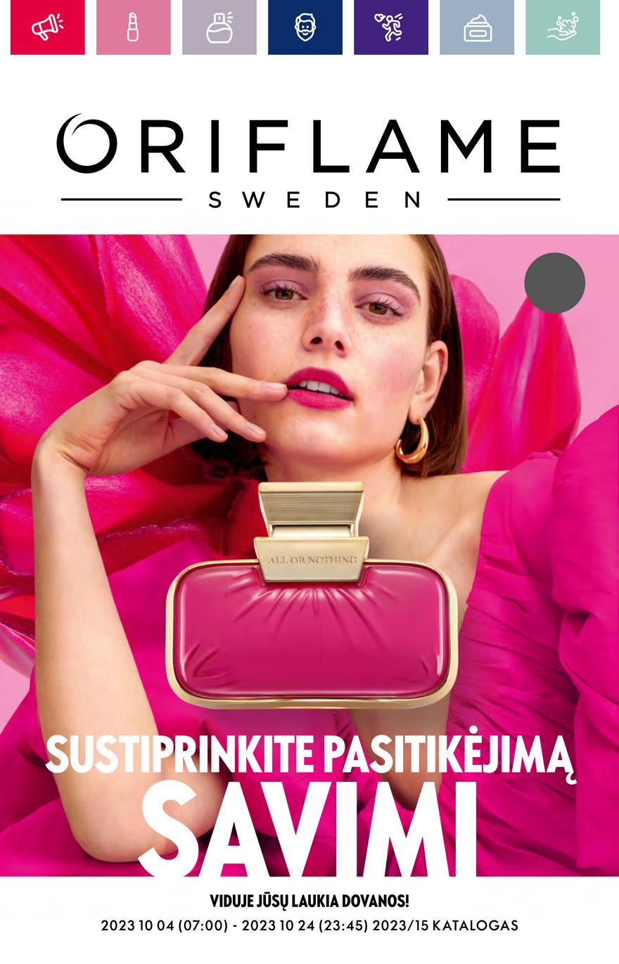 Oriflame katalogas akcijos nuo 
  2023-10-04 iki 
  2023-11-01 | Leidinukas.lt puslapis 1