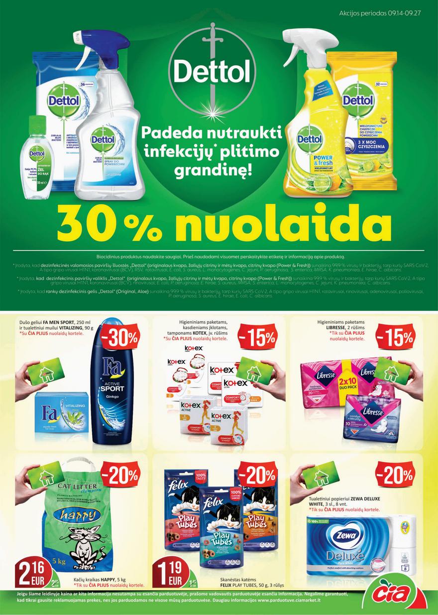 Čia market leidinys akcijos nuo 
  2021-09-14 iki 
  2021-09-27 | Leidinukas.lt puslapis 13