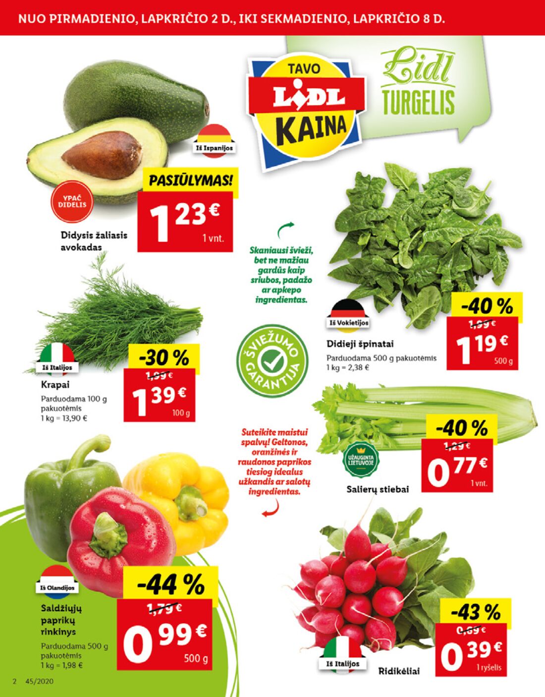 Lidl savaitinis leidinys akcijos nuo 
  2020-11-02 iki 
  2020-11-08 | Leidinukas.lt puslapis 2