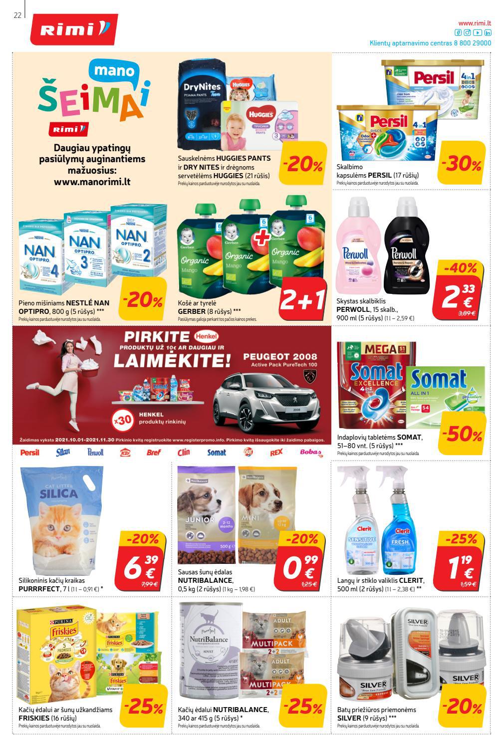 Rimi savaitinis leidinys akcijos nuo 
  2021-11-03 iki 
  2021-11-08 | Leidinukas.lt puslapis 22