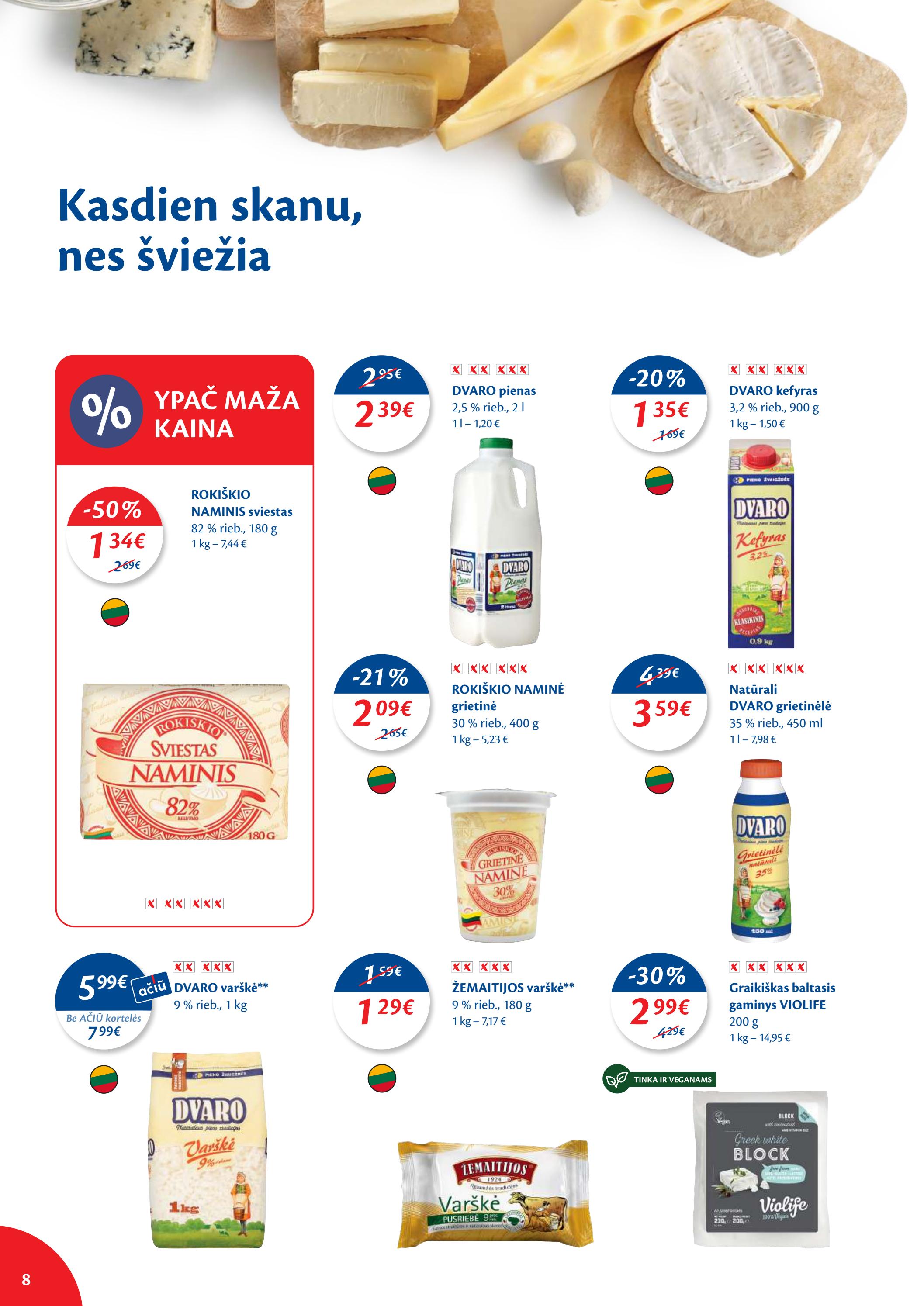 Maxima kaininis leidinys akcijos nuo 
  2023-01-24 iki 
  2023-01-30 | Leidinukas.lt puslapis 8