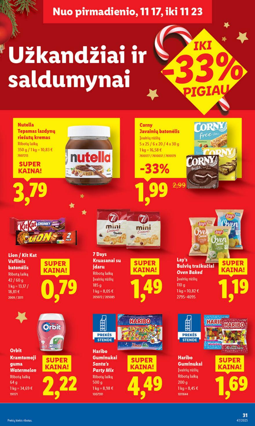 Lidl leidinys akcijos nuo 
  2025-11-17 iki 
  2025-11-23 | Leidinukas.lt puslapis 31