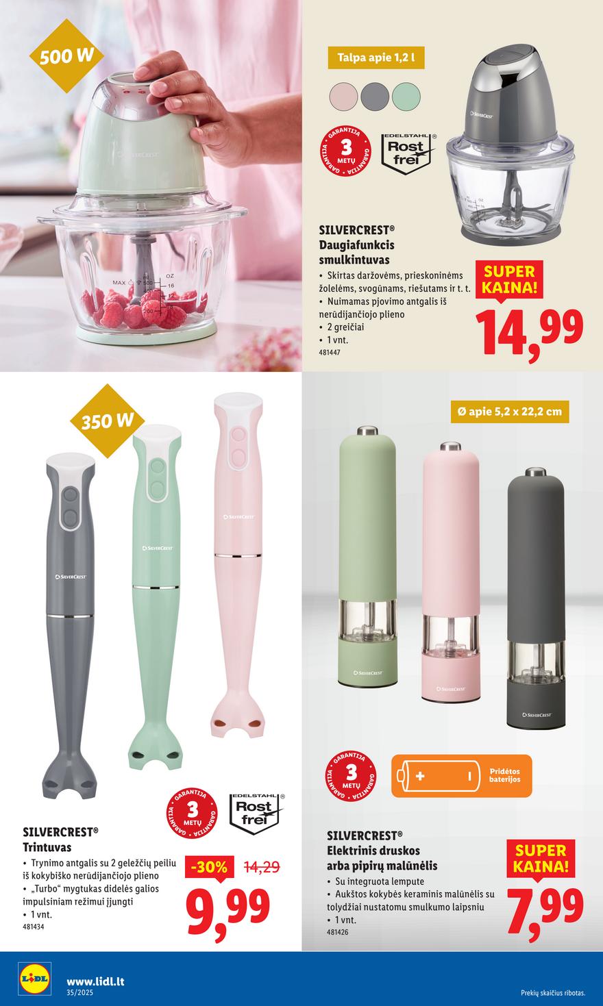 Lidl ne maisto leidinys akcijos nuo 
  2025-08-25 iki 
  2025-08-31 | Leidinukas.lt puslapis 14