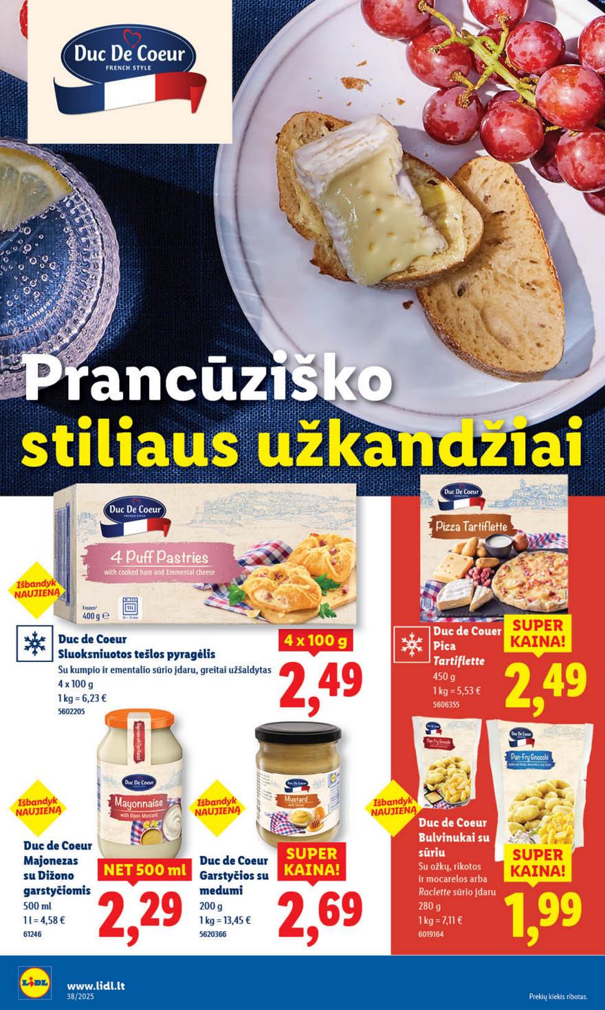 Lidl leidinys akcijos nuo 
  2025-09-15 iki 
  2025-09-21 | Leidinukas.lt puslapis 14