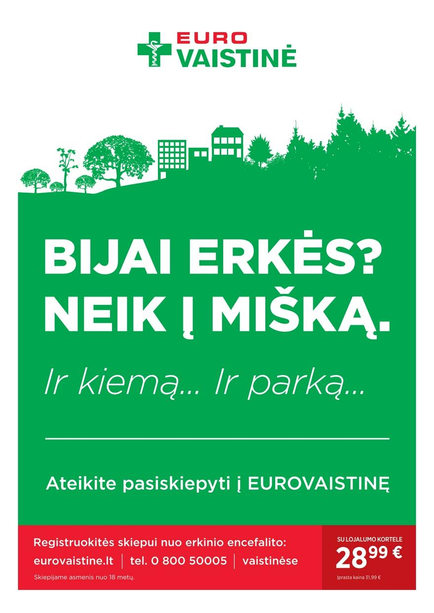 Euro vaistinė katalogas akcijos nuo 
  2025-03-01 iki 
  2025-03-31 | Leidinukas.lt puslapis 40