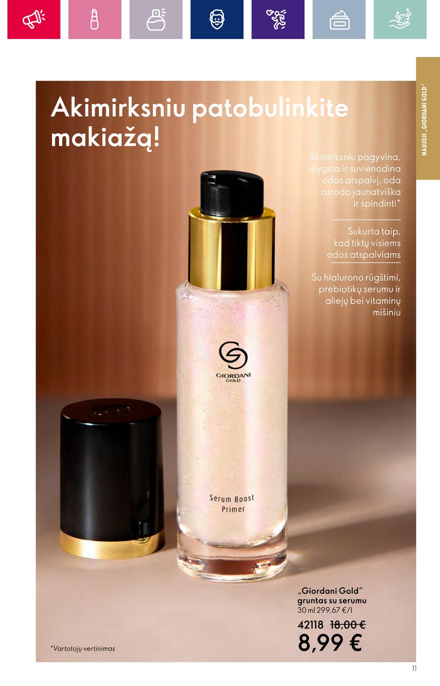 Oriflame katalogas akcijos nuo 
  2023-09-13 iki 
  2023-10-03 | Leidinukas.lt puslapis 11