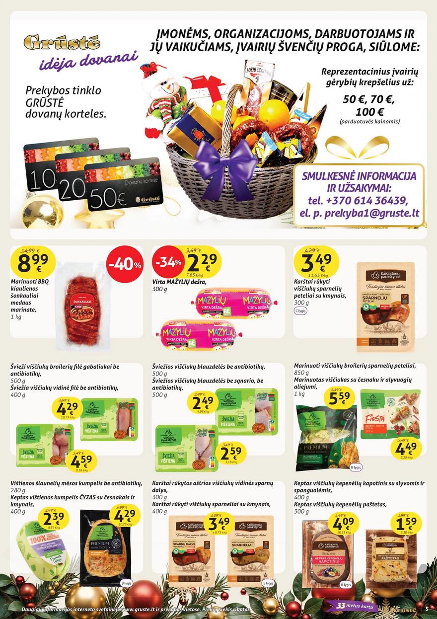 Grūstės leidinys akcijos nuo 
  2025-12-21 iki 
  2026-01-01 | Leidinukas.lt puslapis 5