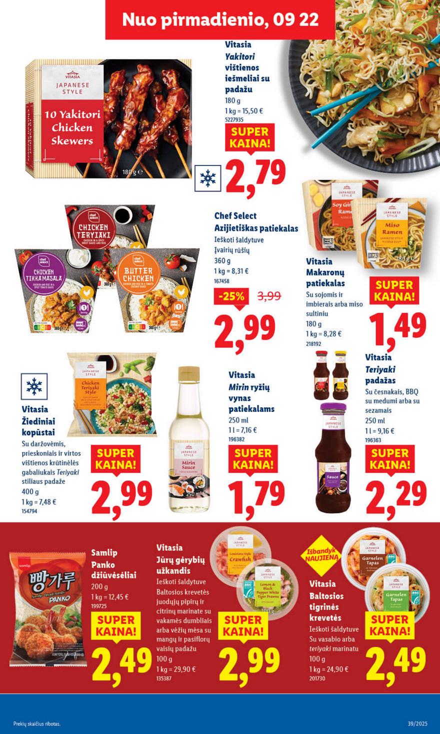 Lidl leidinys naujas akcijos nuo 
  2025-09-22 iki 
  2025-09-28 | Leidinukas.lt puslapis 15