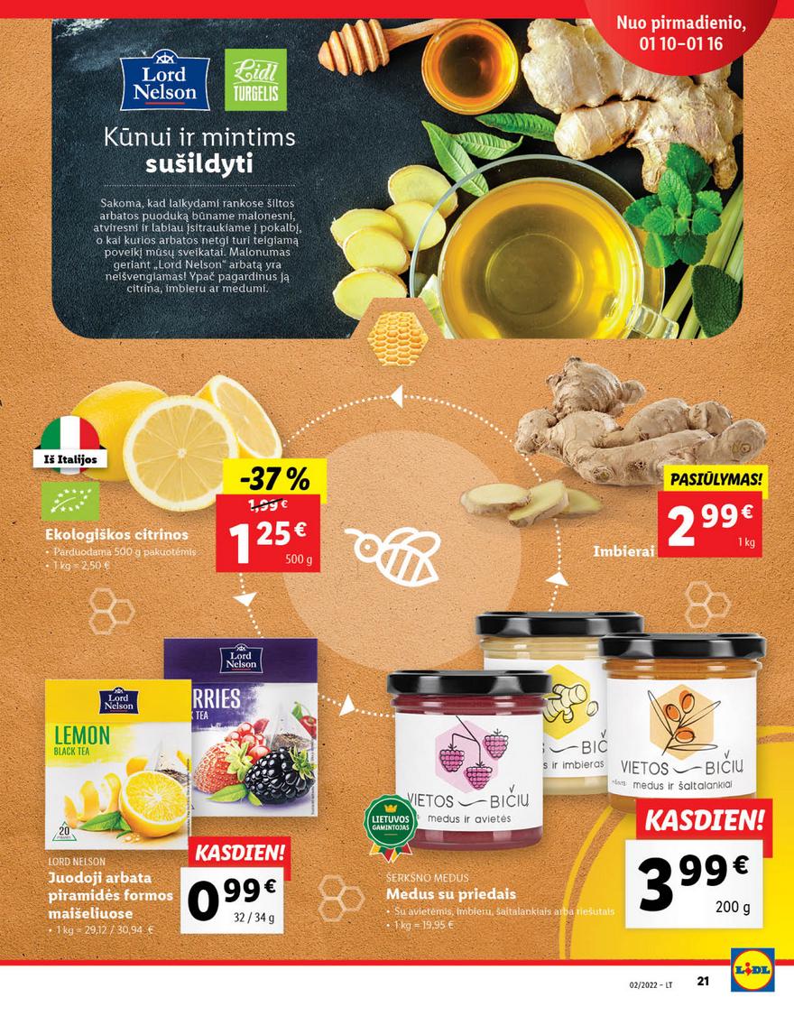 Lidl maisto prekių pasiūlymai akcijos nuo 
  2022-01-10 iki 
  2022-01-16 | Leidinukas.lt puslapis 21